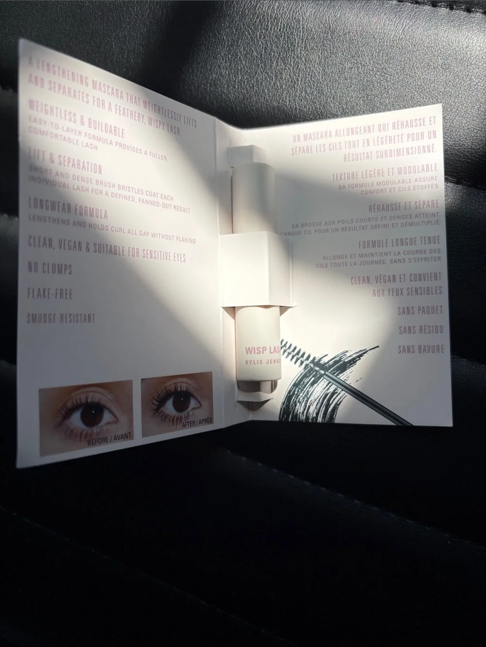 Kylie Cosmetics Wisp Lash Mascara Sample